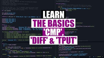 Three Amazingly Useful Linux Commands (cmp, diff, tput)