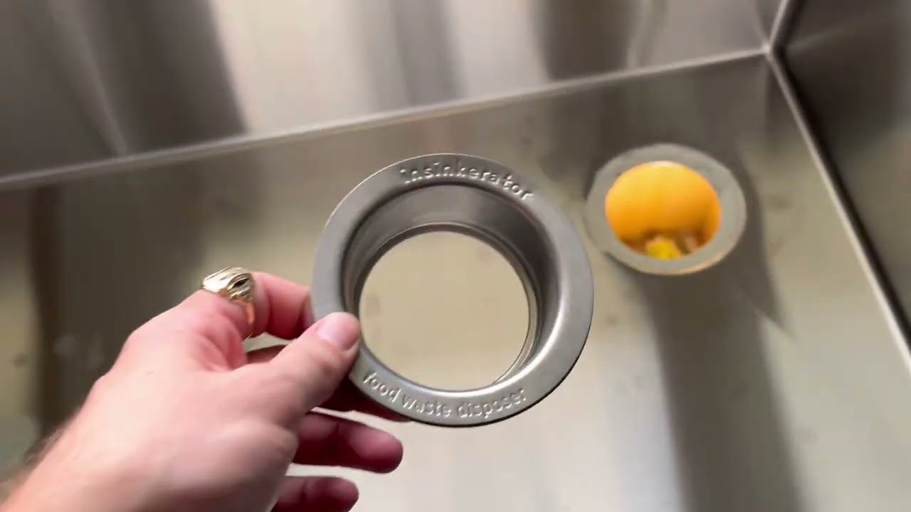 How to install an insinkerator garbage disposal 