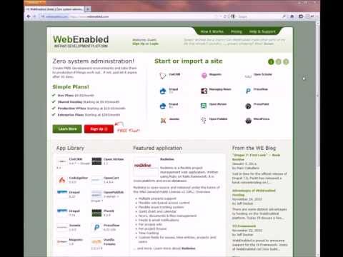 WebEnabled: New Project From Scratch