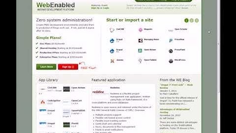 WebEnabled: New Project From Scratch