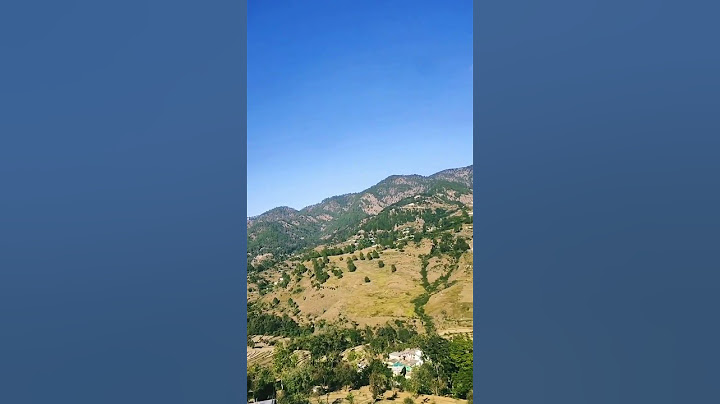 Love This View 🥰❤ #pahadi #pahadan #beautiful #devbhoomi #uttarakhand #viral #shorts #nature #hills