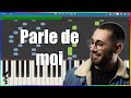 Atenza  parle de moi piano cover tutorial by fezus synthsia