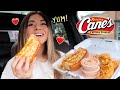 Raising Canes Chicken Mukbang! :) new hobby and ideas