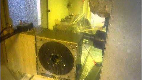 Es5-4t Haas Cylinder Head porting CNC with Topsolid Cam