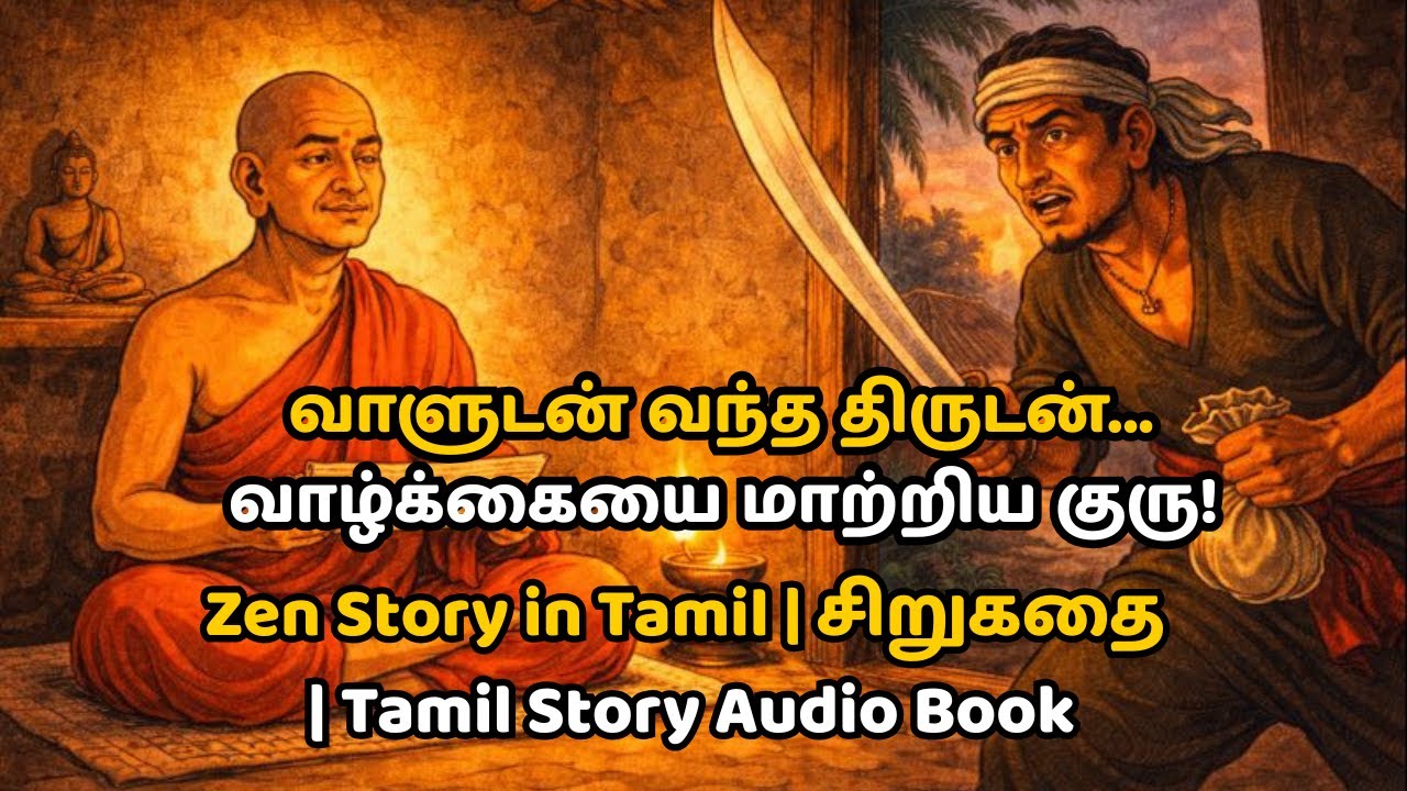 வாளுடன் வந்த திருடன்...வாழ்க்கையை மாற்றிய ஜென் குரு! Zen Story in Tamil | சிறுகதை | குட்டிக்கதை