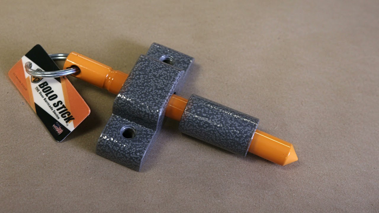 The Story Behind The BOLO STICK Door Barricade Device. A Made In The