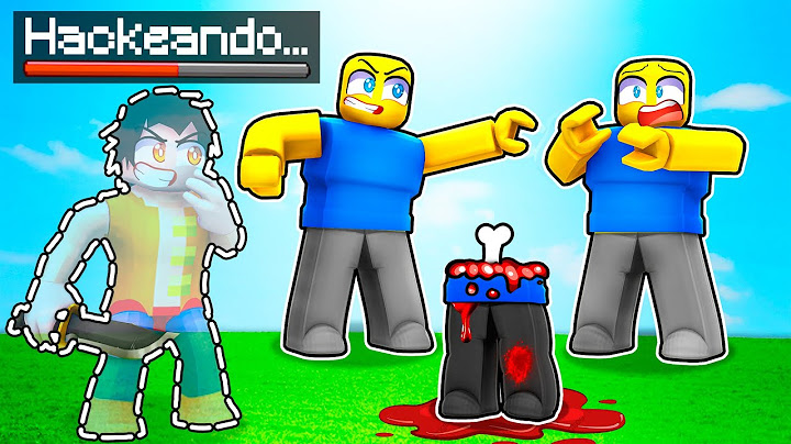 Usé HACKS en Roblox para asesinar a mis amigos!
