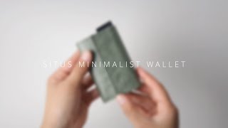 SITUS Minimalist Wallet  / サイタス ミニマリストウォレット