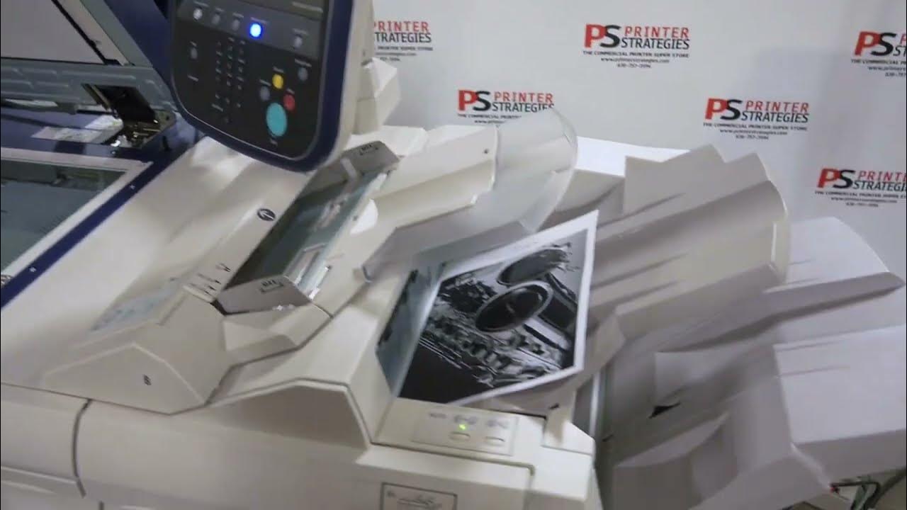 Xerox D125 Digital Press YouTube