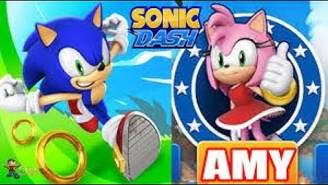 Sonic Dash - Gameplay Walkthrough Part 1 - Amy (iOS/Android)