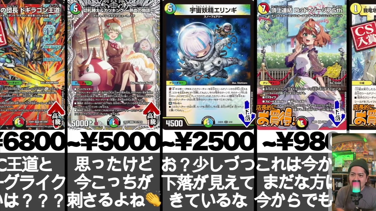 Duel Masters] #335 A card shop manager talks about the prices of