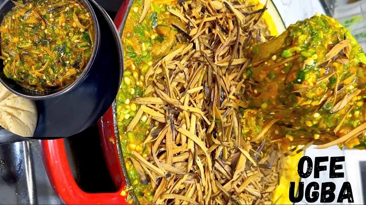 OKRO WITH UGBA SOUP RECIPE / OFE UGBA / UZOMS KITCHEN
