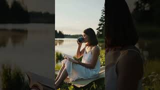 독서와 와인(Reading and Wine) #healingshorts #healingtime #힐링쇼츠 #힐링타임