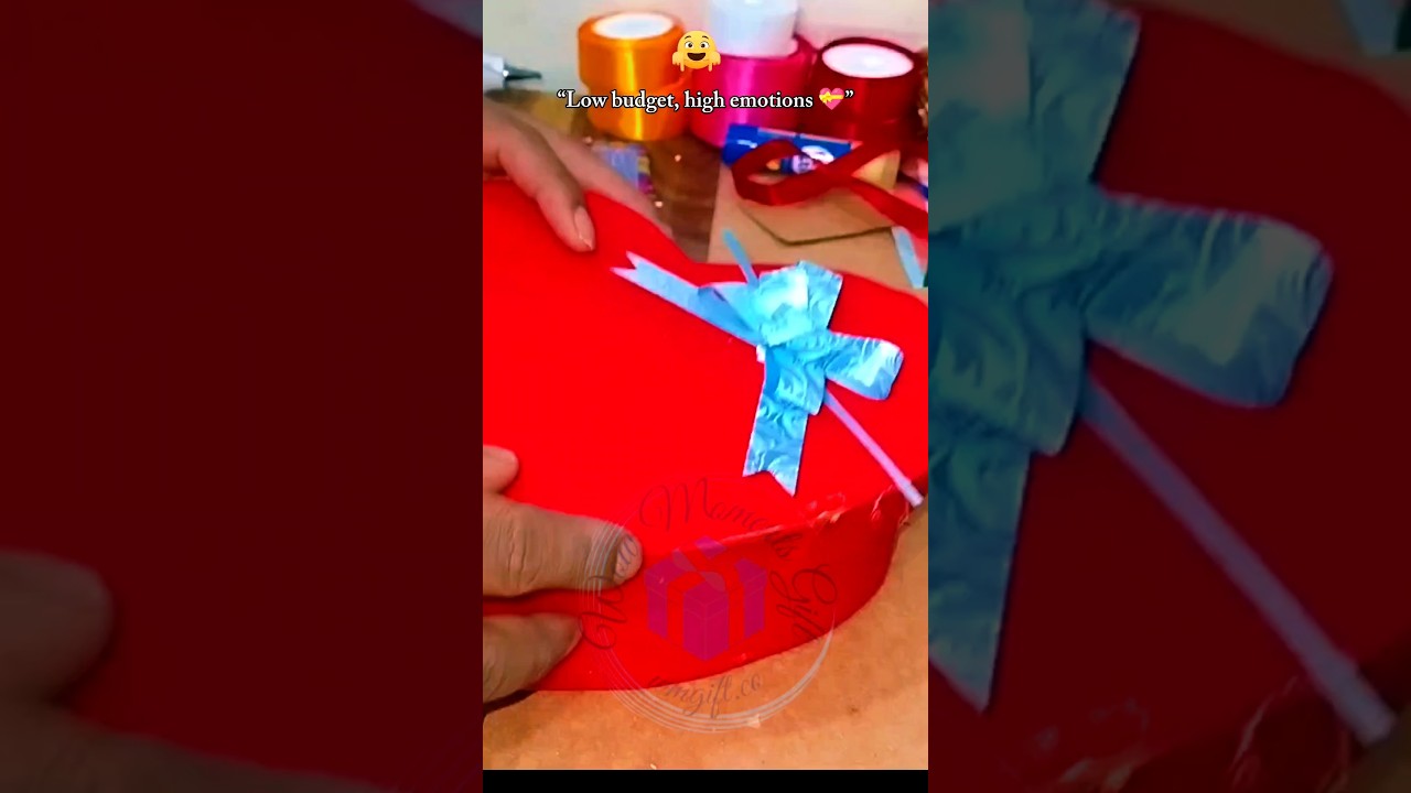 Heart Box + Red Roses 🌹 | Satisfying Gift Making Process ❤️ 