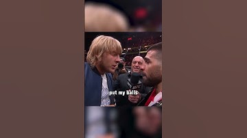 Thumbnail of Ilia Topuria vs Paddy Pimblett face off!