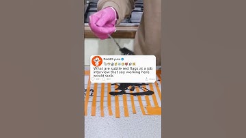 What are subtle red flags at a job interview that say working here would….#storytime #reddit #story