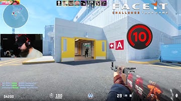 f0rest W/Olofmeister , GeT_RiGhT , TaZ CS2 FACEITLVL 10 NUKE GAMEPLAY ( FULL MATCH VODS )