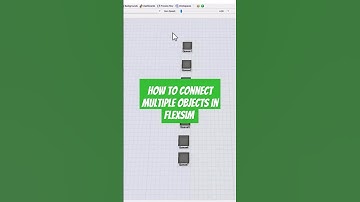 How to Connect Multiple Objects Simultaneously in FlexSim