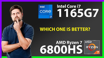 INTEL Core i7 1165G7 vs AMD Ryzen 7 6800HS Technical Comparison