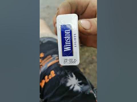 Пачка "Винстона" - YouTube