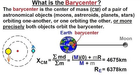 Astrophysics: Binary Star System  (6 of 40) What is the Barycenter?