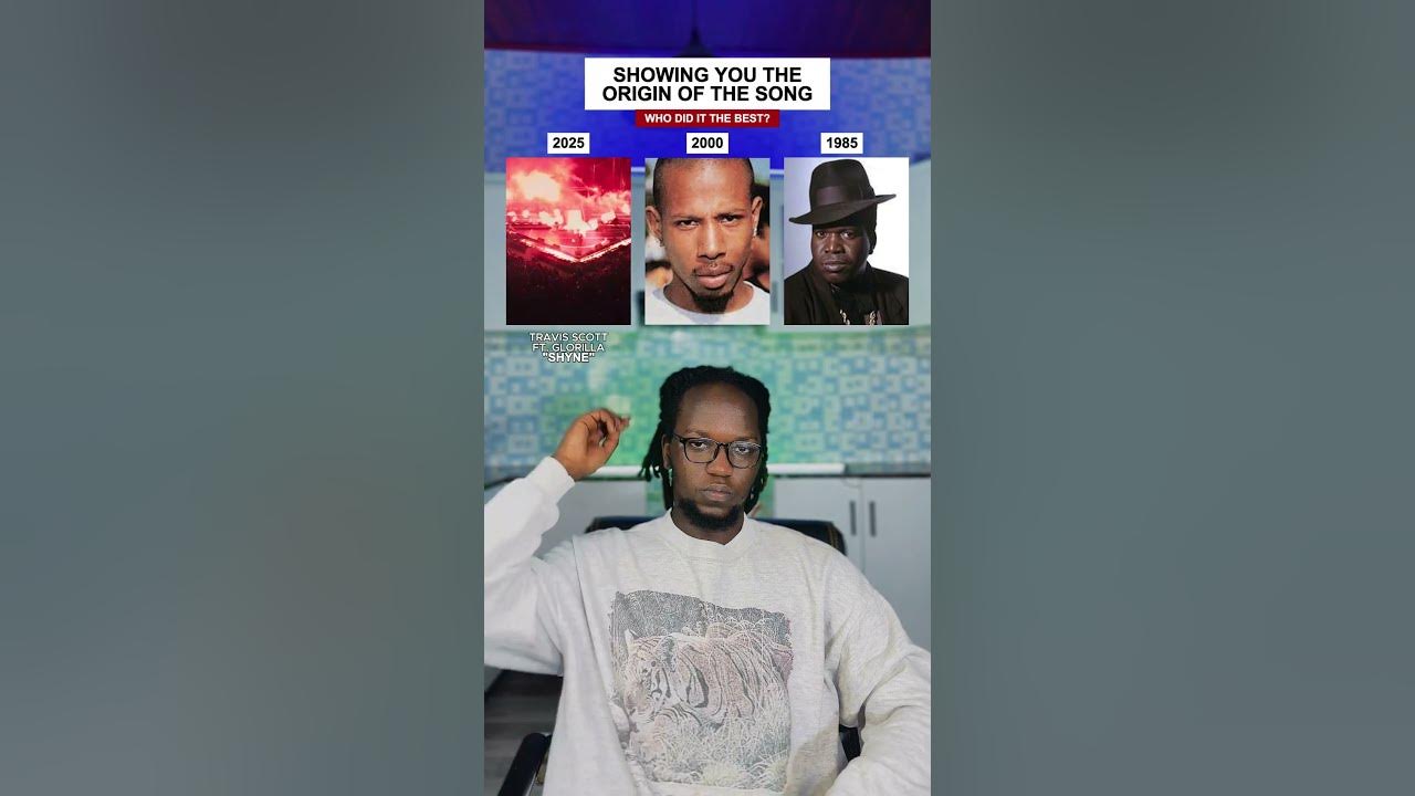 Showing You The Origin Of This Viral Song: Travis Scott, GloRilla "SHYNE" (wobbily wiggily) #shorts
