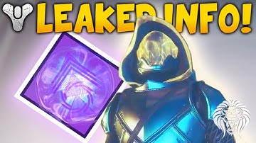 Destiny 2: NIGHTSTALKER RETURNS? Leaked Subclass Info, Stormcaller & Sunbreaker Subclasses