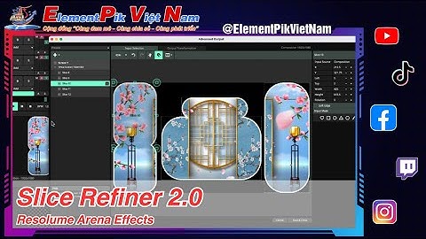 Slice Refiner 2.0 - Resolume Arena Effects [ElementPik.com]