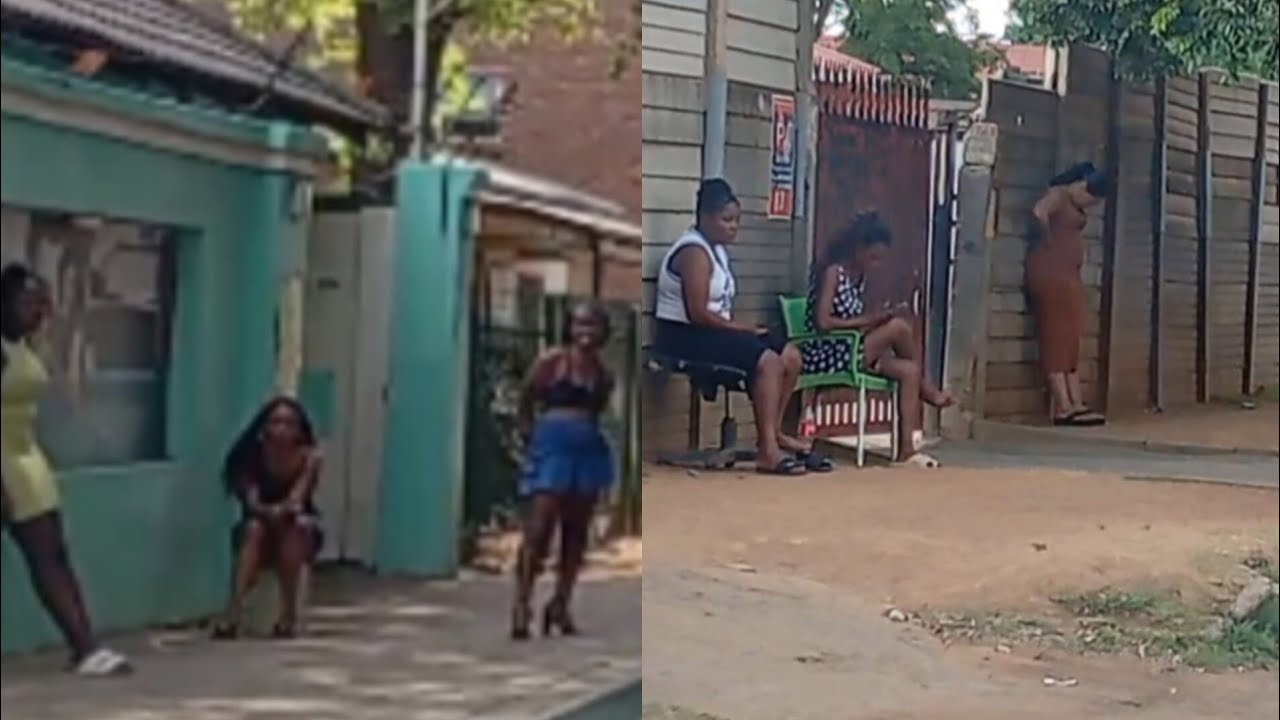 Driving in 74  Kempton road of Kempton park  watching beautiful people