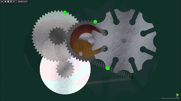 Algodoo - Geneva Mechanism 5