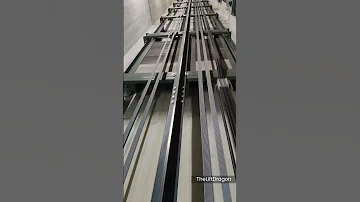 Fast 3m S SCHINDLER 5500 MRL Lift Shaft View 
