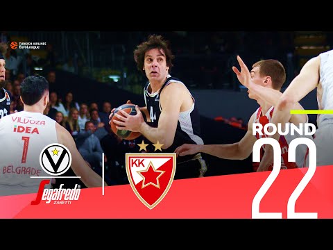 Virtus lifts over Zvezda! | Round 22, Highlights | Turkish Airlines EuroLeague