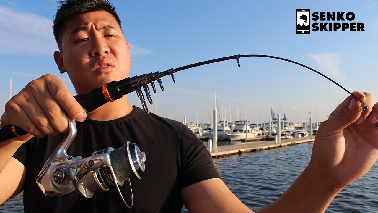 Junk or Gold? Cheap Backpack Fishing Rod 