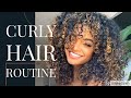My Summer Curly Hair Routine 2020 | Long Lasting &amp; Defined Curls