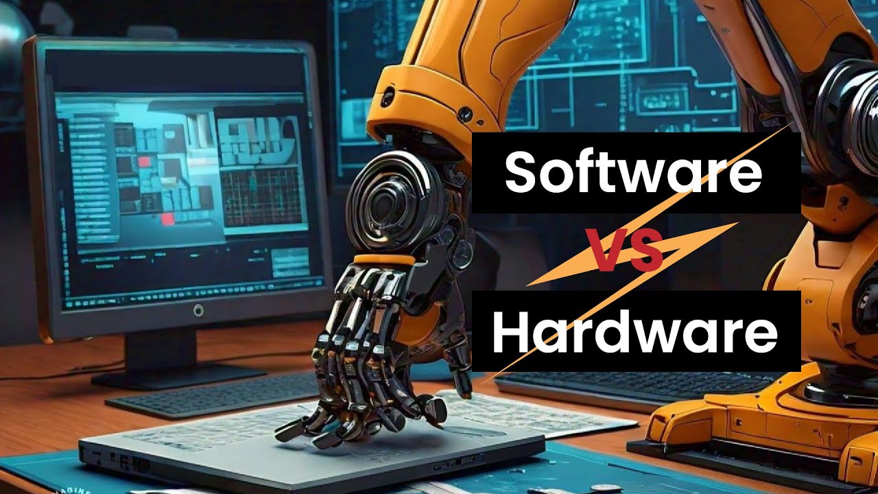 Difference between software and hardware - YouTube