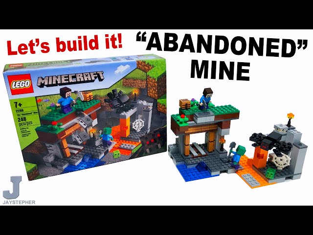 LEGO minecraft MOC: la mine abandonnée 