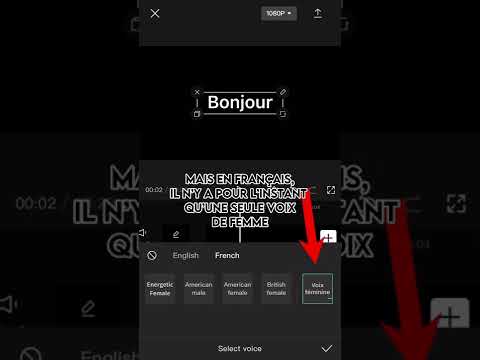 Vidéo: Comment changer la langue de la voix ?