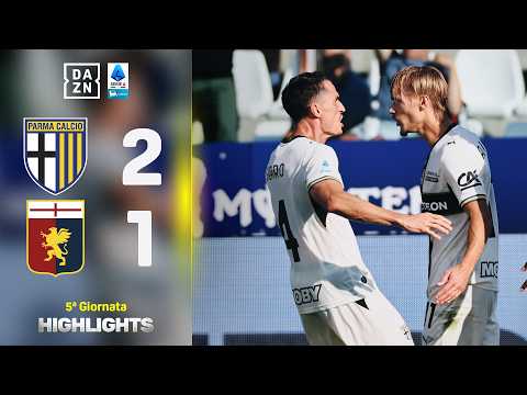 ROMERO e ALMQVIST firmano la prima vittoria: Parma-Genoa 2-1 | Serie A Enilive | DAZN