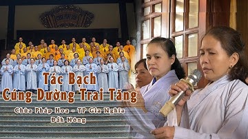 Tác Bạch Cúng Dường Trai Tăng - Chùa Pháp Hoa - TP Gia Nghĩa - Đắk Nông | Đất Việt Media