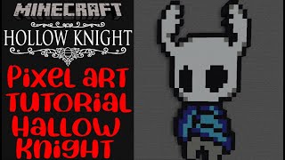Minecraft Hollow Knight Pixel art tutorial