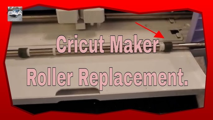  Rubber Roller Replacement Set, Mat Guide Rubbers, Retaining  Rings for Cricut Repair Accessories, Complete Repair Kits Compatible with  Cricut Maker/Maker 3 Only