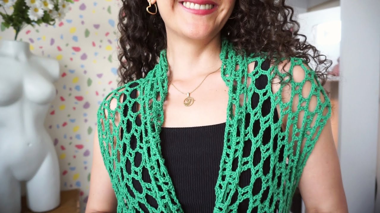 Chaleco Esmeralda 💚 solo se repite una fila