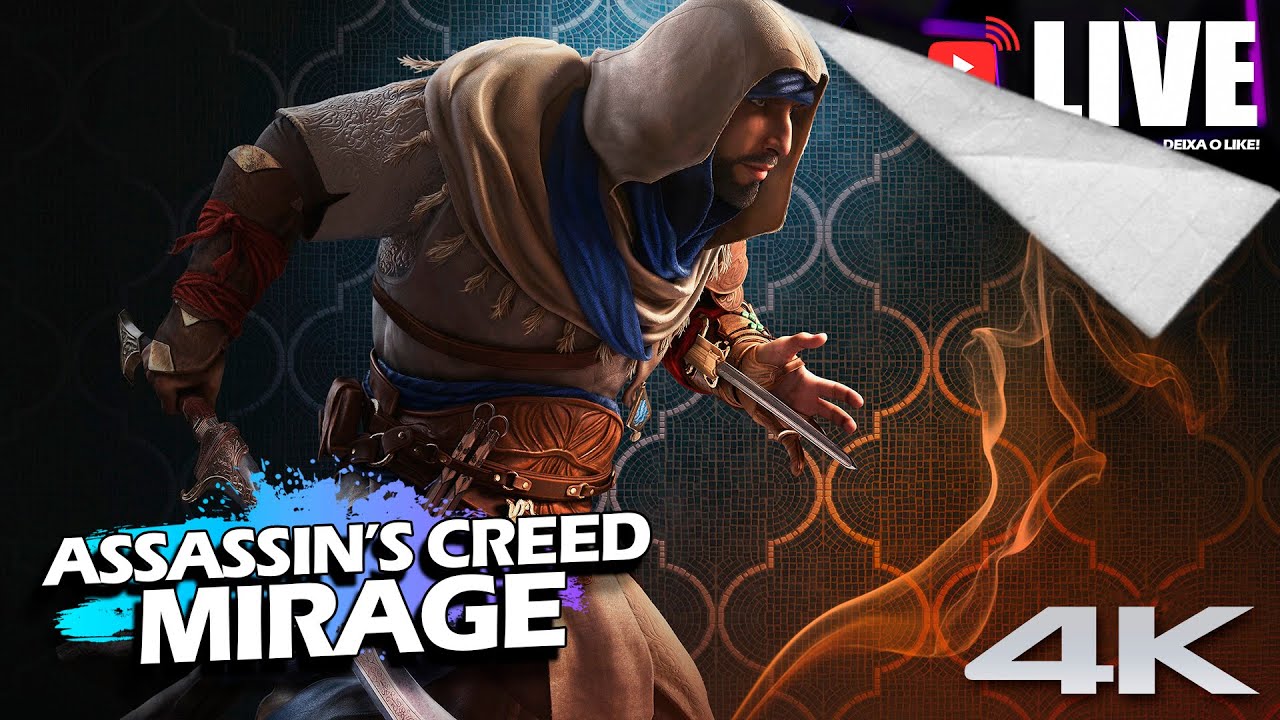 🔴 Bora encerrar a história hoje?  Assassin's Creed Mirage! #5 