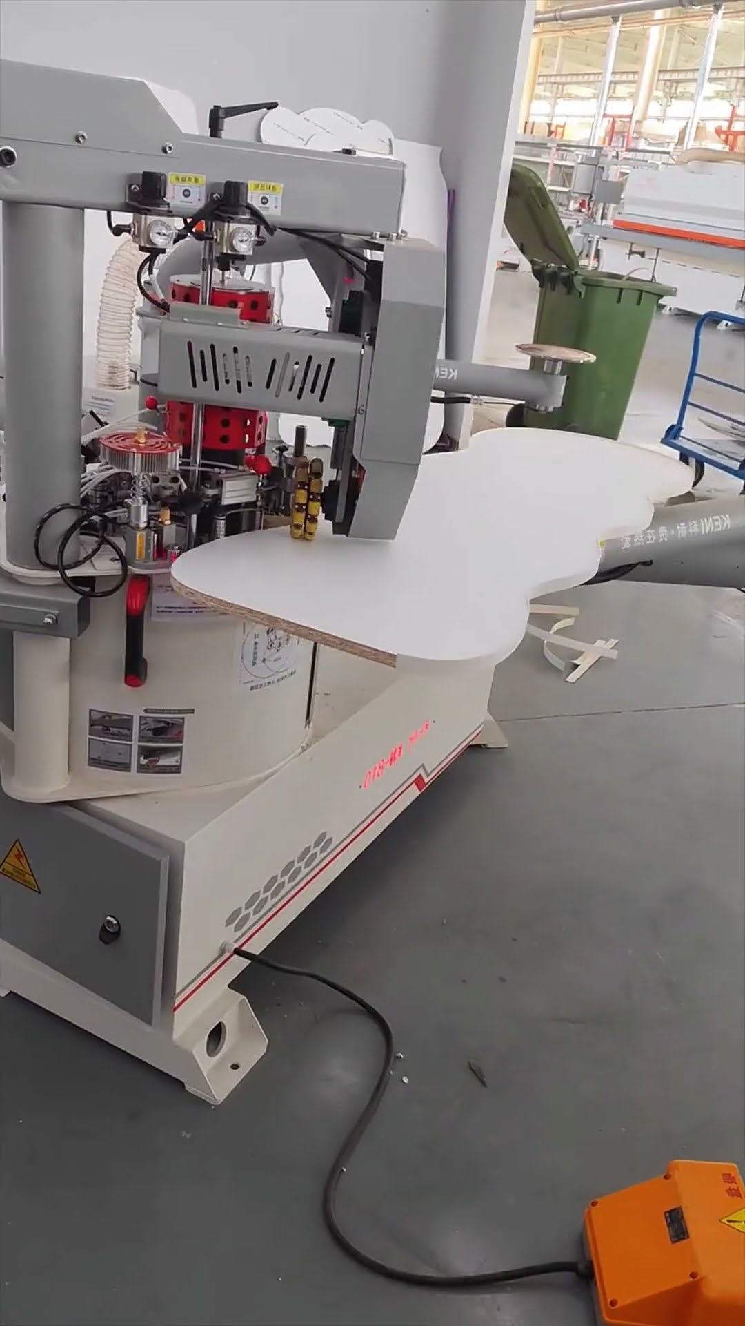 The wavy edge sealing process- Good tools and machinery make work easy