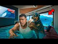 GTA 5 : The Tsunami Destroyed Franklin's Home! (GTA 5 Mods)