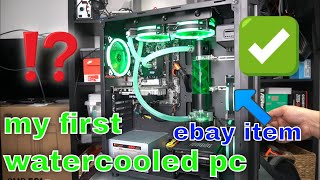 how to water cool your pc- a beginners guide - using flexible soft tubing- green coolant screenshot 4