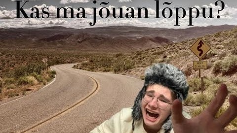 Minu viimane jooks...