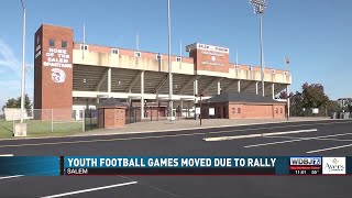 Youth Game Moved Because of Trump Rally screenshot 1