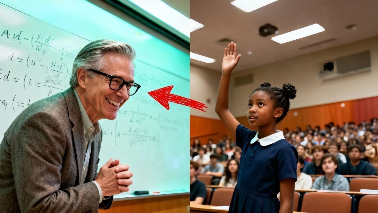 Professoren Erklärten Matheproblem Für 200 Jahre Unlösbar — Schwarzes Mädchen Meldete Sich