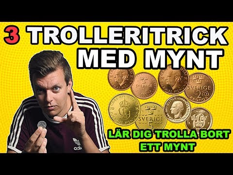 Video: Hur man gör tricket för att ta mynt från öronen: 10 steg